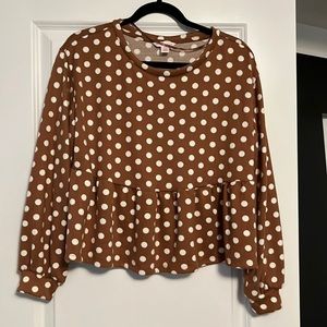 Jillian Harris x Joe Fresh peplum sweater